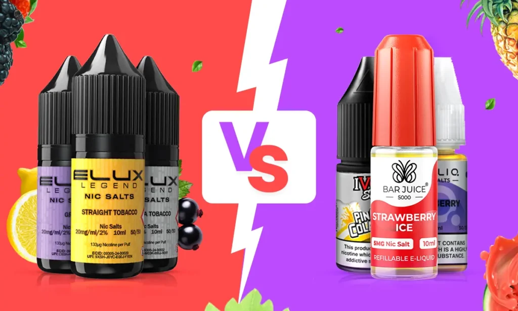 Comparing Elux With Other Vape Salt Brands
