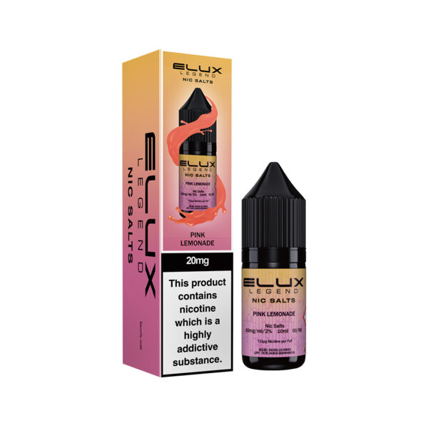 Elux Legend Pink Lemonade Nic Salt E-Liquid