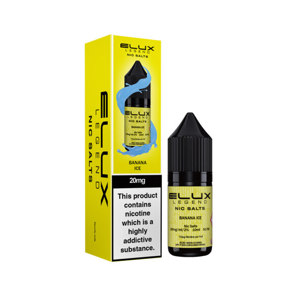Elux Legend Banana Ice Nic Salt E-Liquid