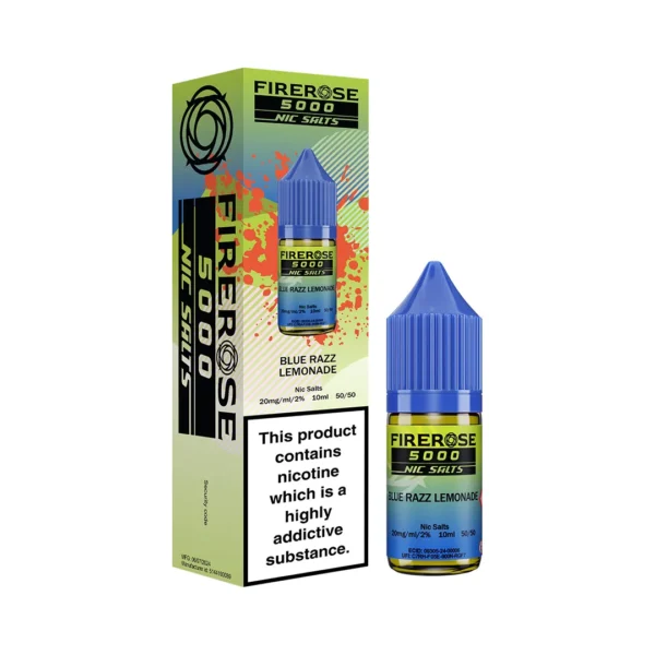 Elux Firerose 5000 Blue Razz Lemonade Nic Salt