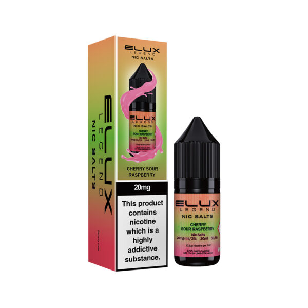 Elux Legend Cherry Sour Raspberry Nic Salt E-Liquid