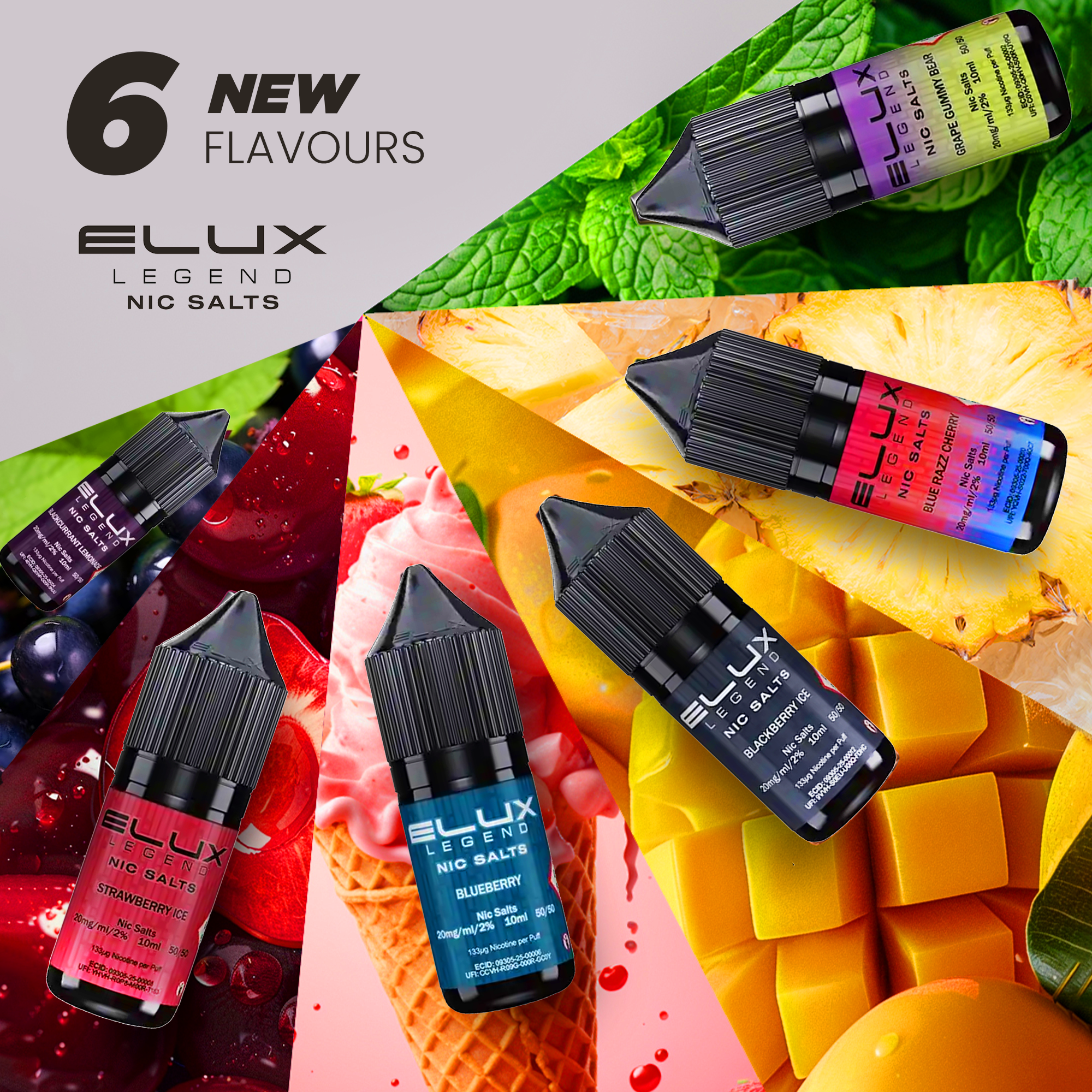 Elux new flavours side banner