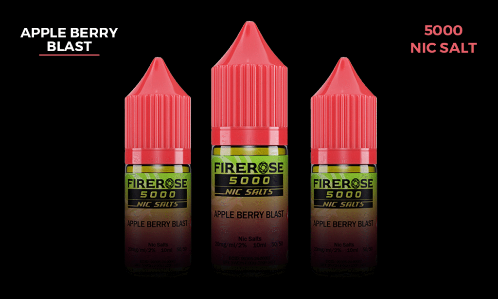 Elux Firerose 5000 apple berry blast Nic Salt