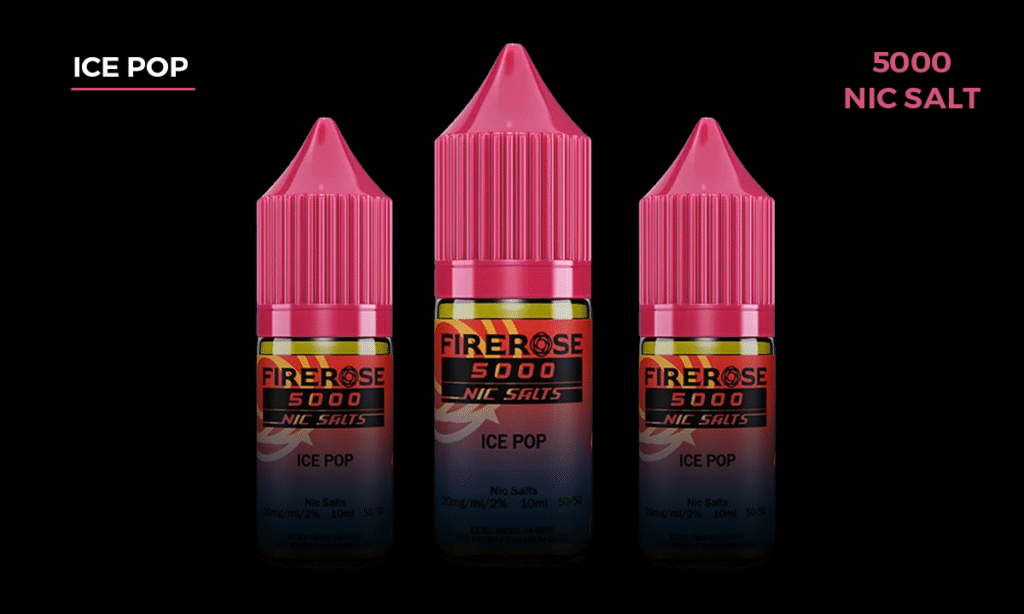 Elux Firerose 5000 ice pop Nic Salt