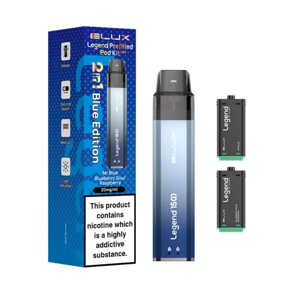 Elux Legend 1500 2-in-1 Prefilled Pod Kit - Image 7