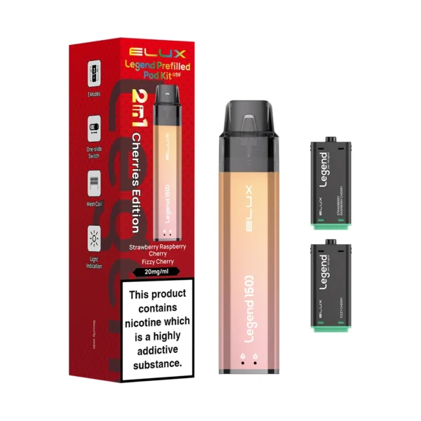 Elux Legend 1500 2-in-1 Prefilled Pod Kit - Image 5
