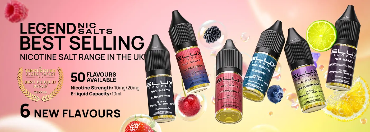 Elux nic salts new flavours web banner