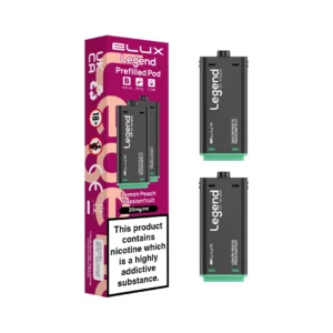 Elux Legend Lemon Peach Passionfruit Pods