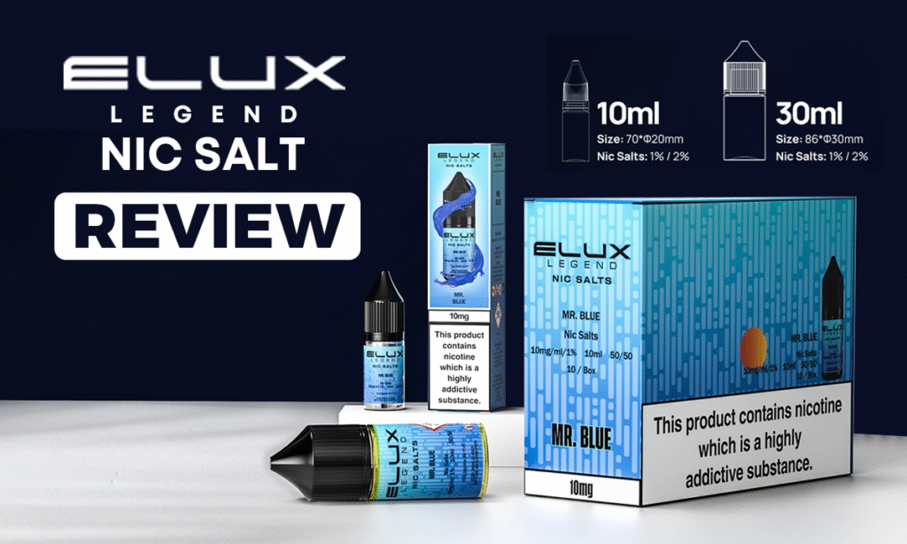 elux legend nic salts review