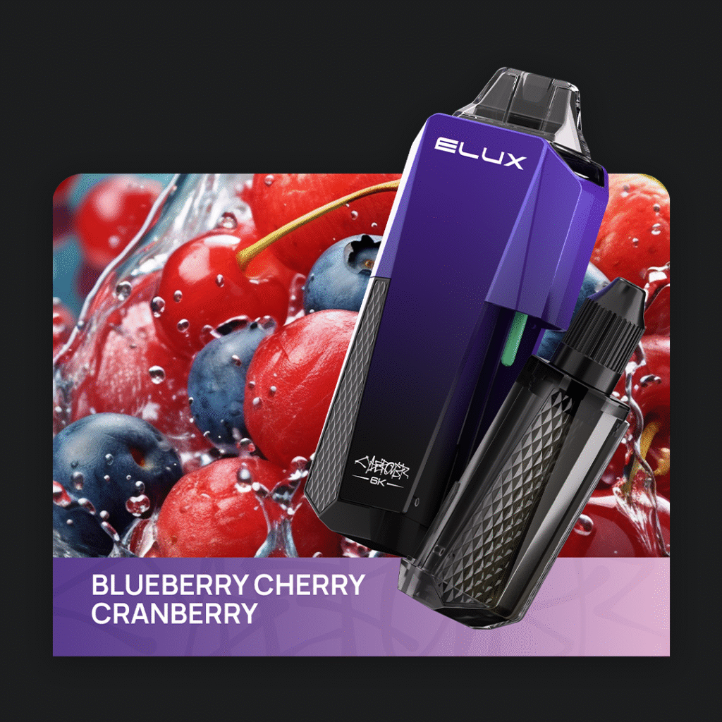 Elux Cyberover 6K Blueberry Cherry Cranberry