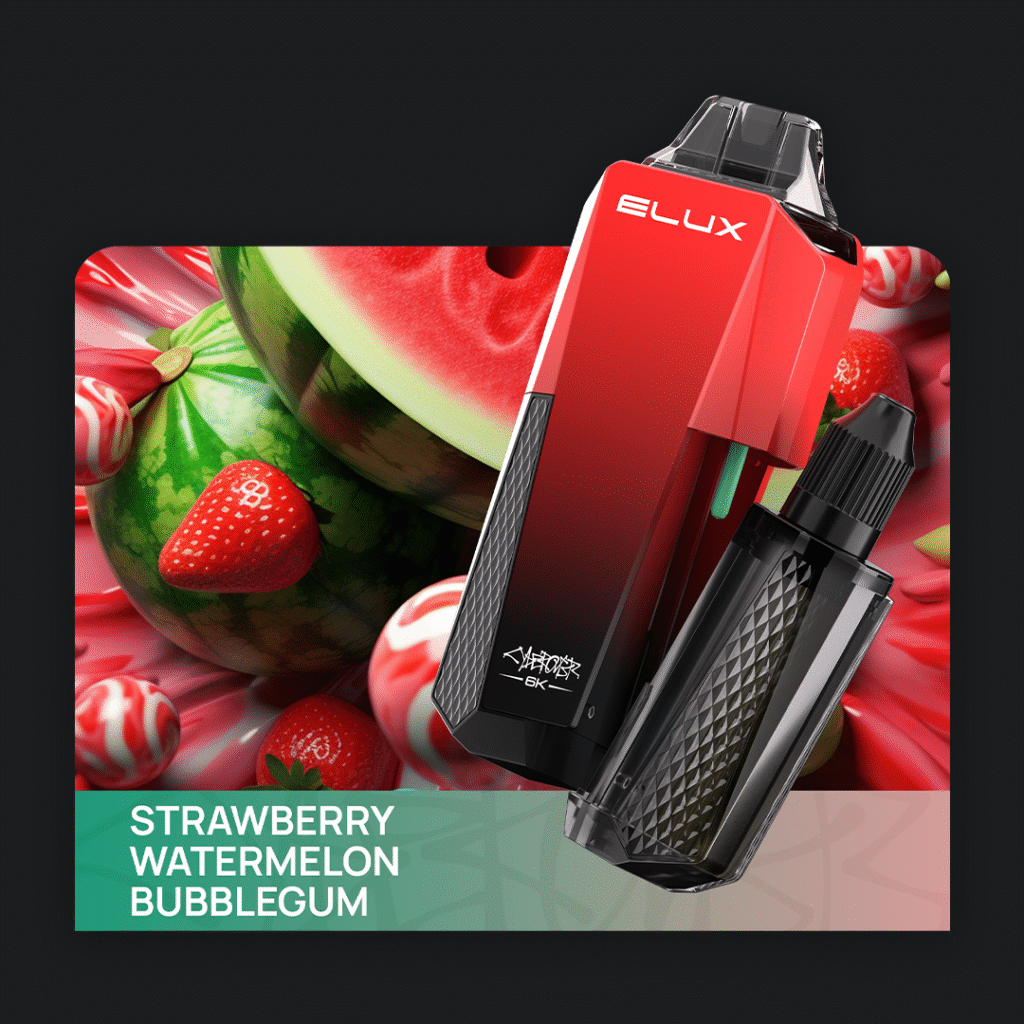 Elux Cyberover 6K Strawberry Watermelon Bubblegum