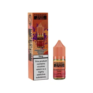 Elux Firerose 5000 Passion Fruit Orange Guava Nic Salt