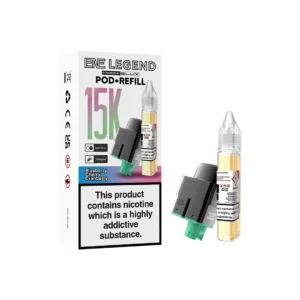 Blueberry Cherry Cranberry Elux ENE Legend 15k Prefilled Pods