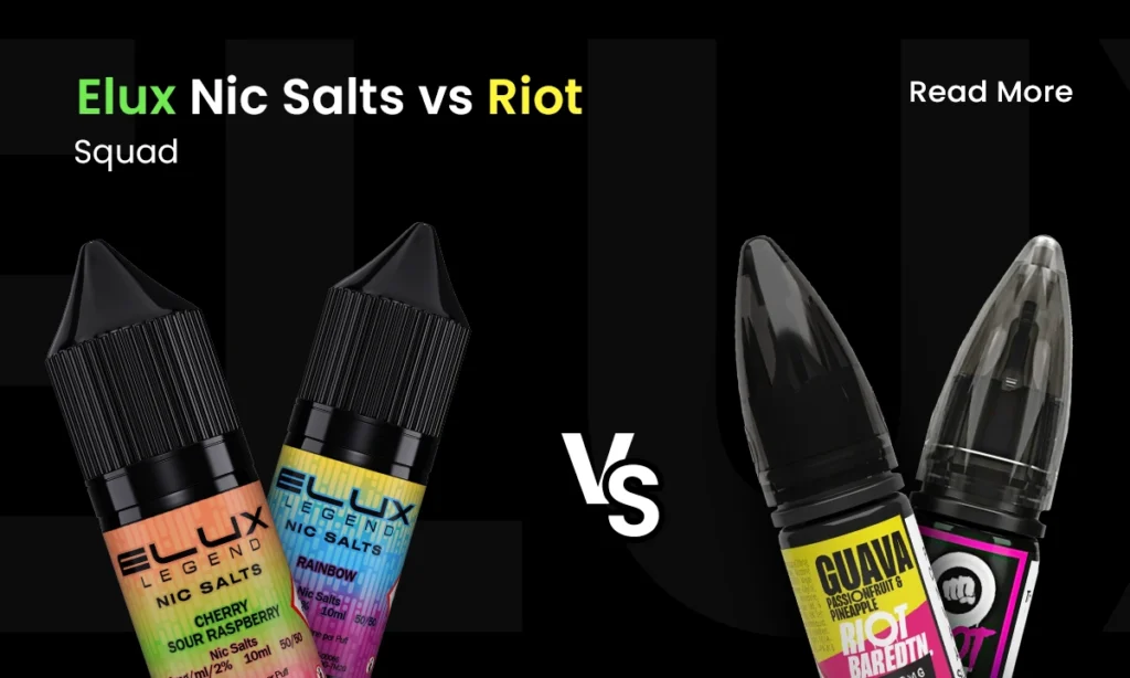 Elux Nic Salts vs Riot Squad