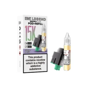 Grape Berry Elux ENE Legend 15k Prefilled Pods