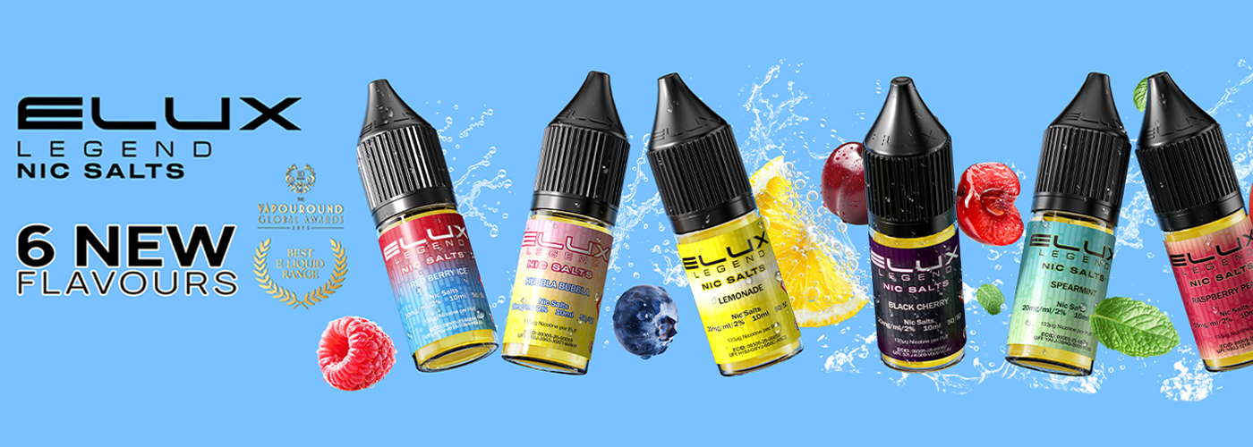 Elux Nic Salt E-Liquids | 5 For £10